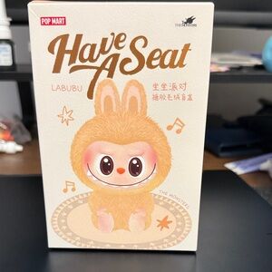 Authentic DaDa Pop Mart Labubu Have A Seat